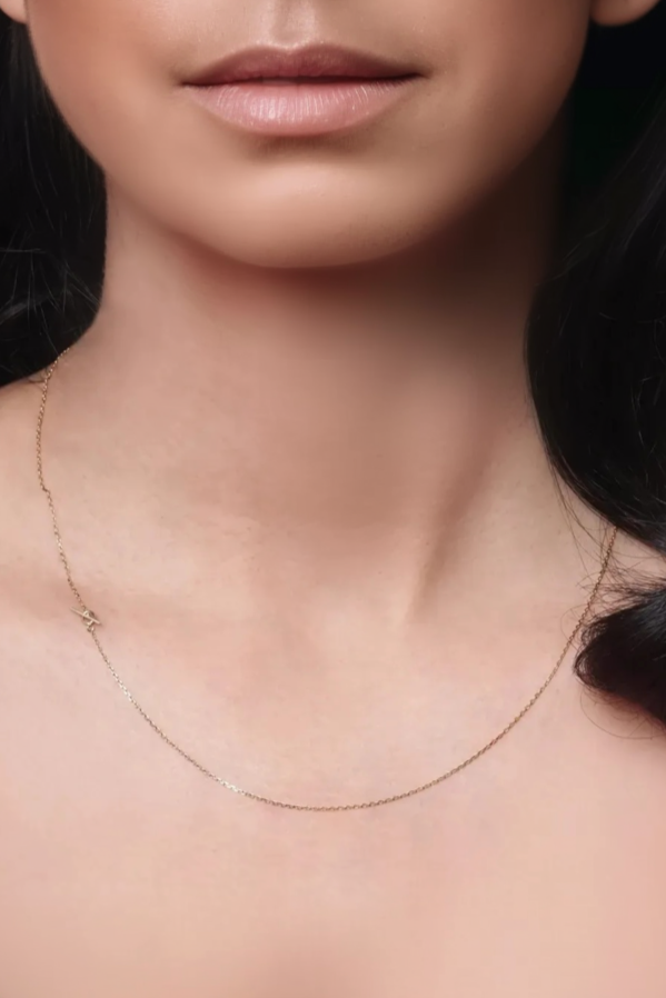 FINE Thread Necklace Medium