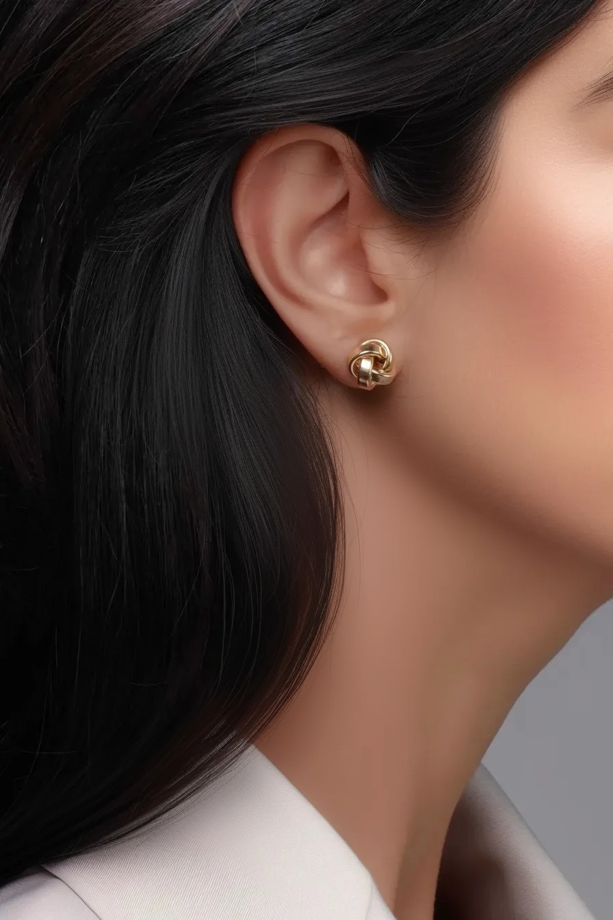 Big knot studs