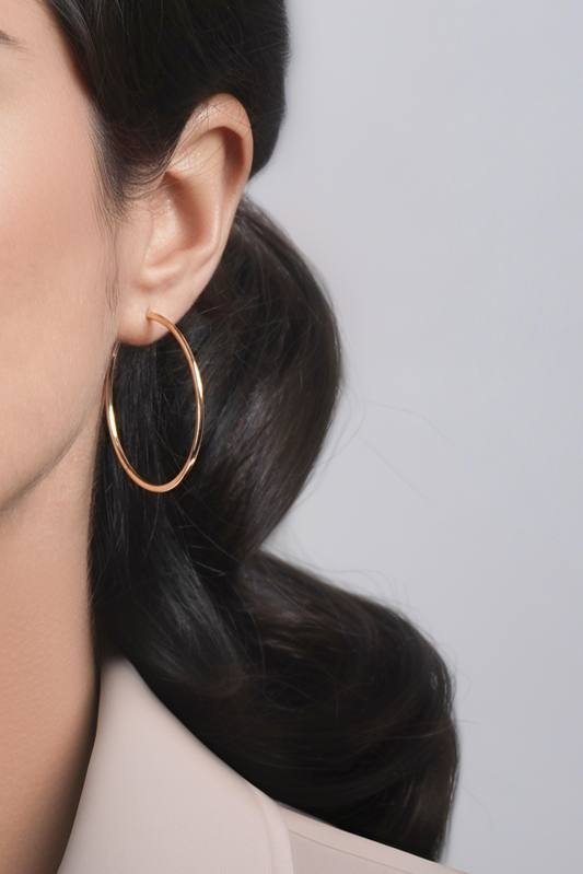 Large Wire Hoops