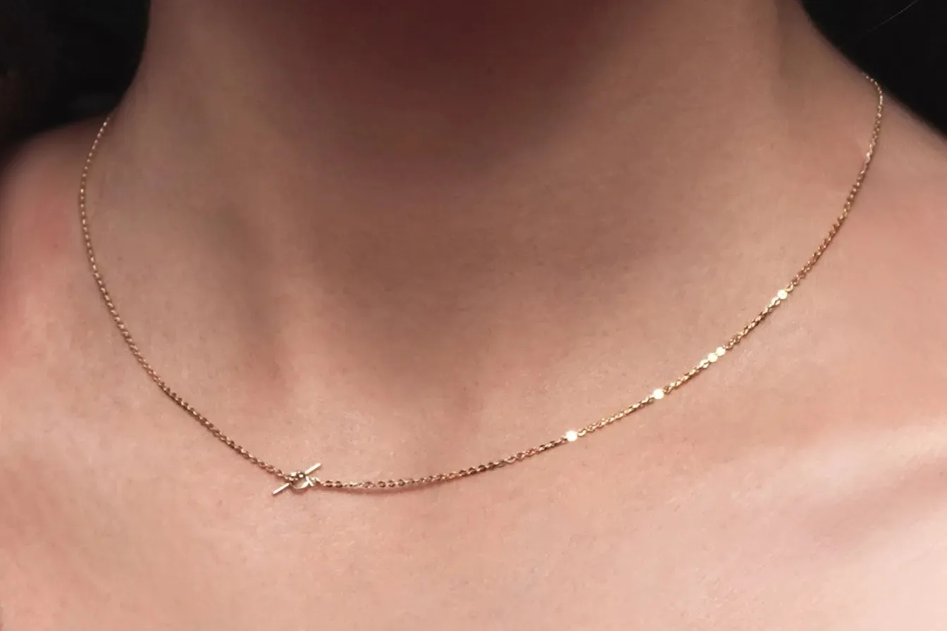 FINE Round Necklace Short